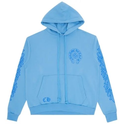 Blue Chrome Hearts Hoodie​