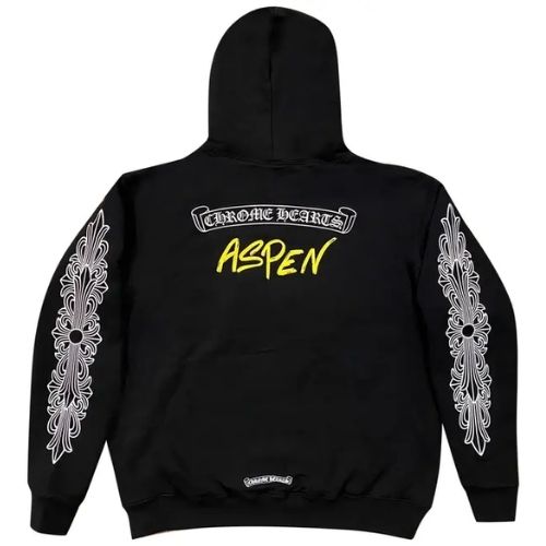 Chrome Hearts Aspen​ Hoodie Black