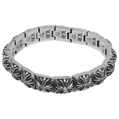 明日までの出品CHROME HEARTS CROSS LINK 6LINK Chrome Hearts Cross Link Bracelet Silver - Shop Today