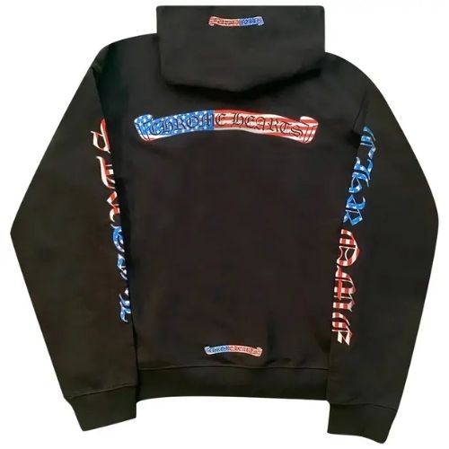 Chrome Hearts X Matty Boy 4th Of July Hoodie Black