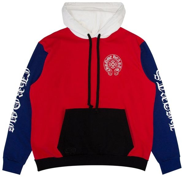 Chrome Hearts Matty Boy Chomper Horseshoe Multicolor Hoodie