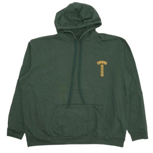 Chrome Hearts T-Bar Logo Hoodie Green