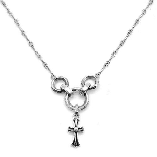 Chrome Heart Waist Chain With Silver Babyfat Cross Chrome Heart Waist Chain With Silver Babyfat Cross