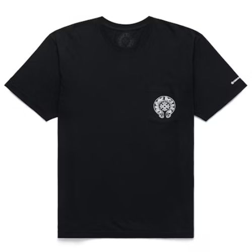 Chrome Hearts Horseshoe Logo Pocket T-shirt Black