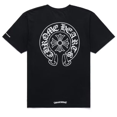 Chrome Hearts Horseshoe Logo Pocket T-shirt Black