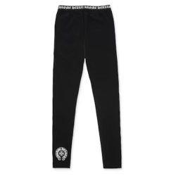 Chrome Hearts Logo Leggings Black