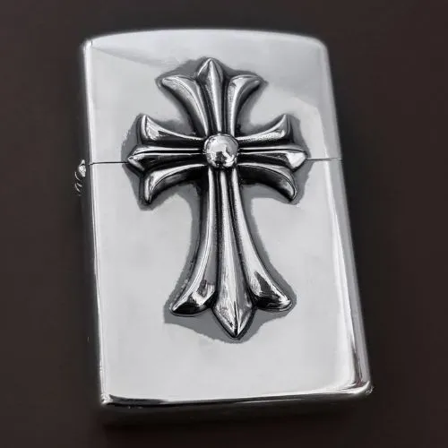 Chrome Hearts Cross Zippo Lighter