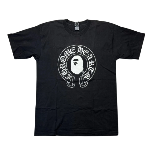 BAPE x Chrome Hearts Black T Shirt